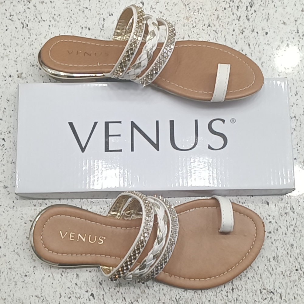 Venus Strappy Toe Ring Sandals